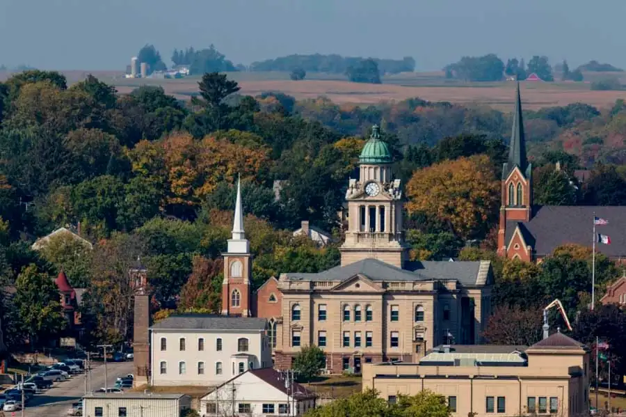 Decorah, Iowa. Photo credit Brian Abeling, iowaroadtrip.net